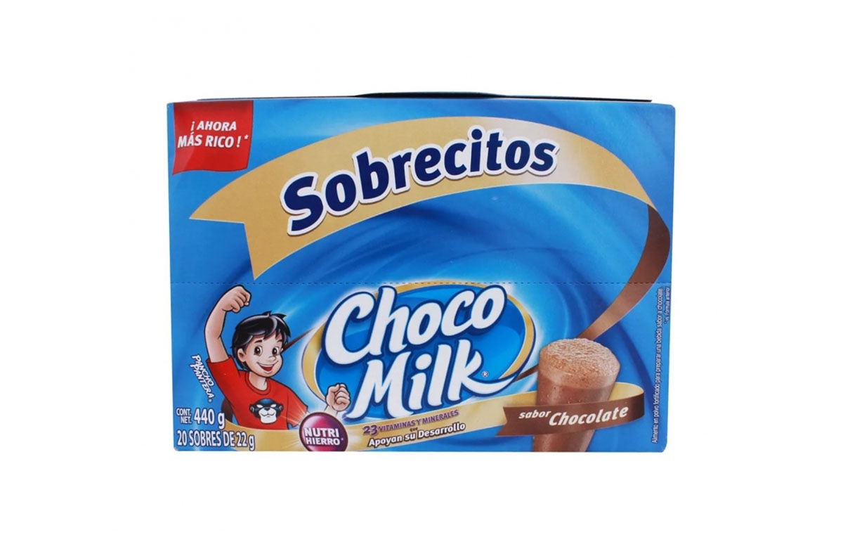 CHOCO MILK 20 SOBRES 22 GR