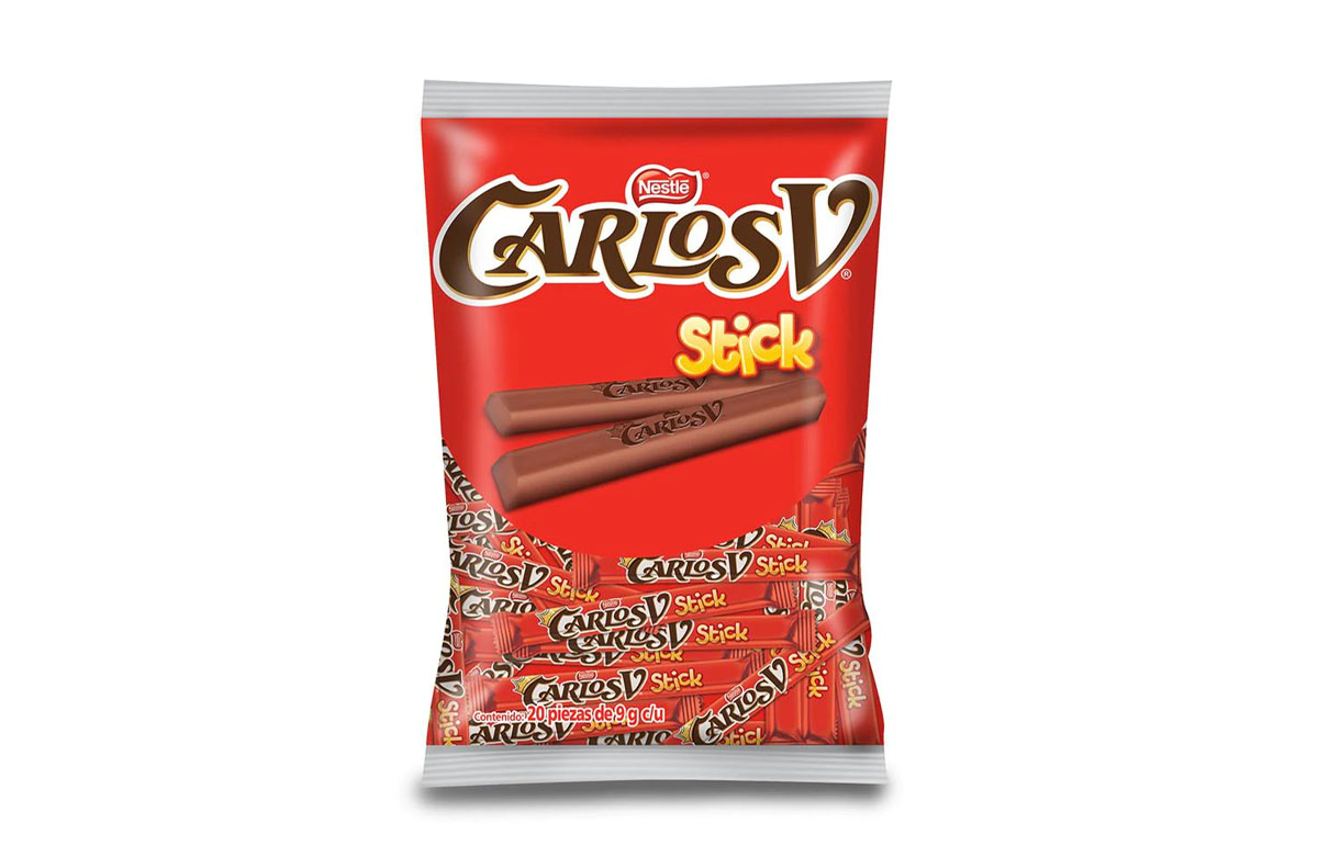 CHOCOLATE CARLOS V STICK 20'S