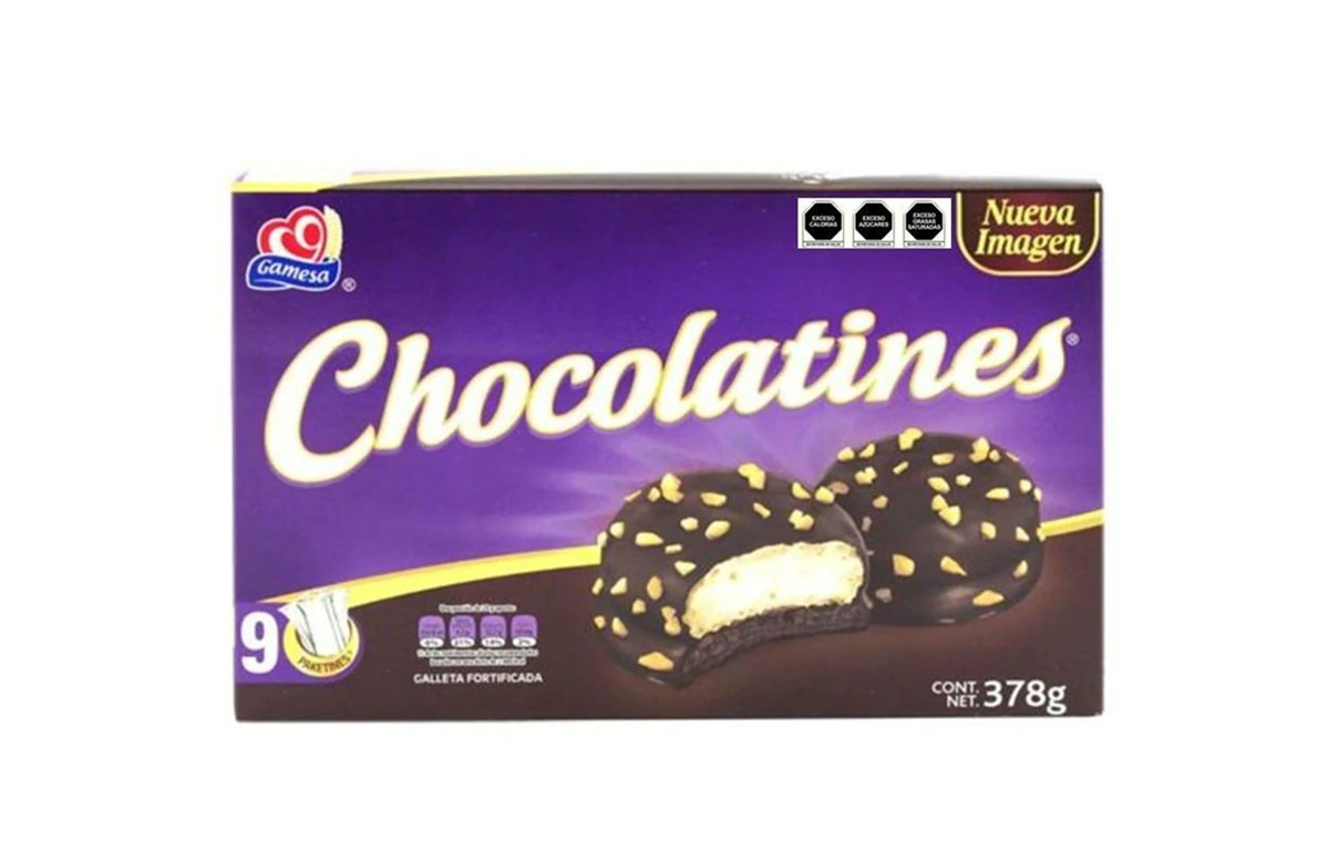 CHOCOLATINES GAMESA 378 GR