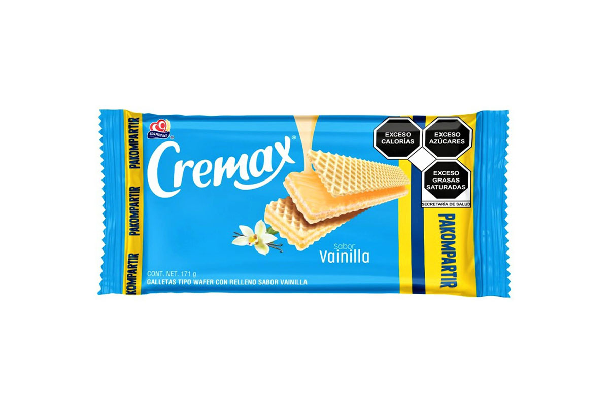 CREMAX VAINILLA PAKETON 213 GR