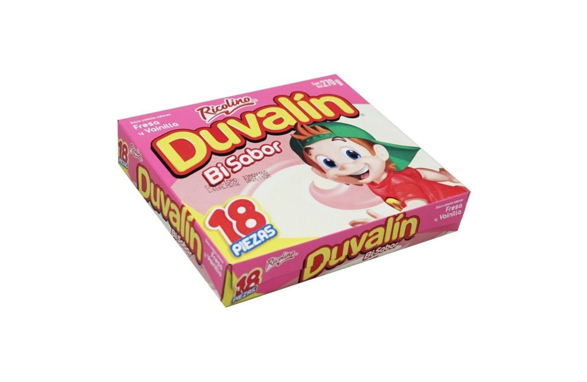 DUVALIN FRESA/VAINILLA 18'S