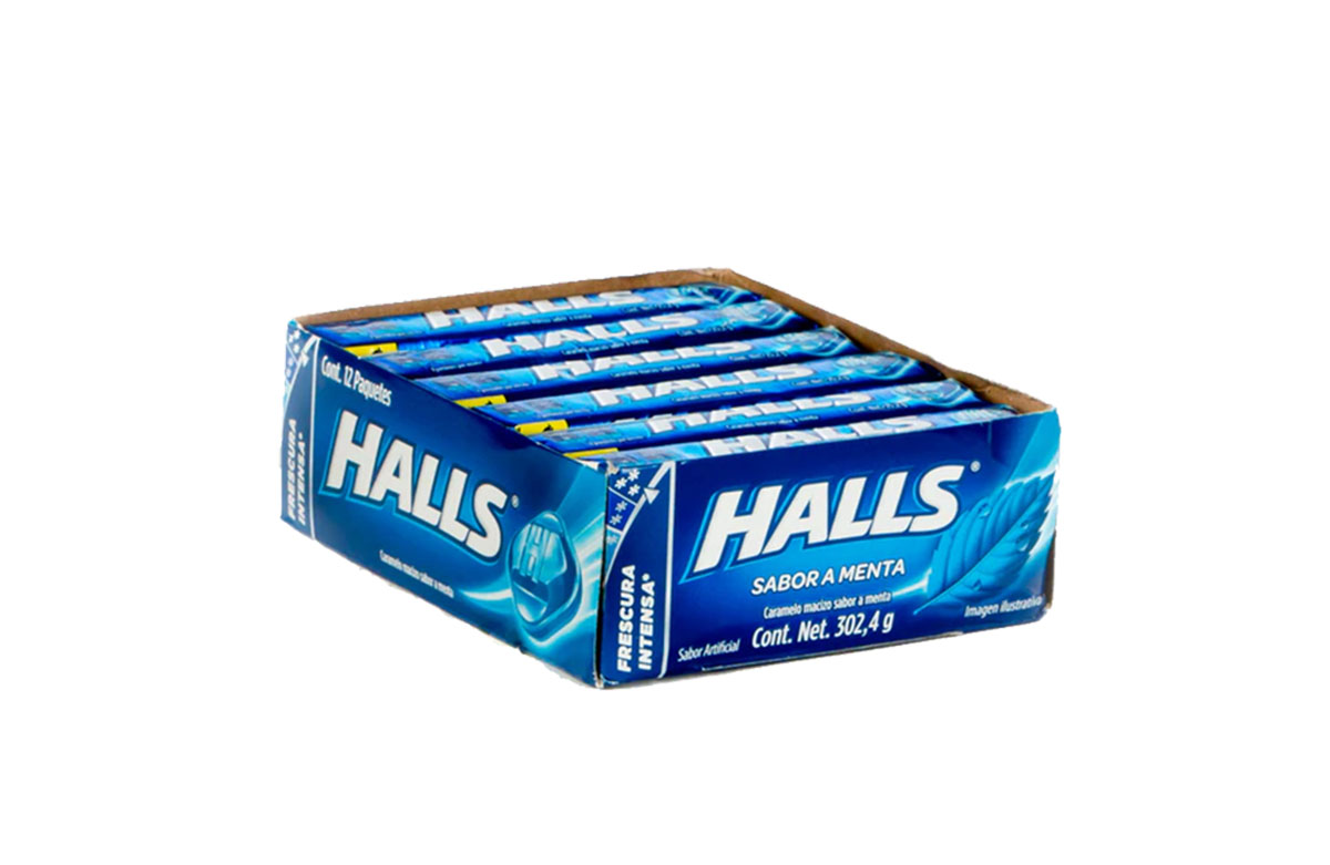 HALLS MENTA 12'S