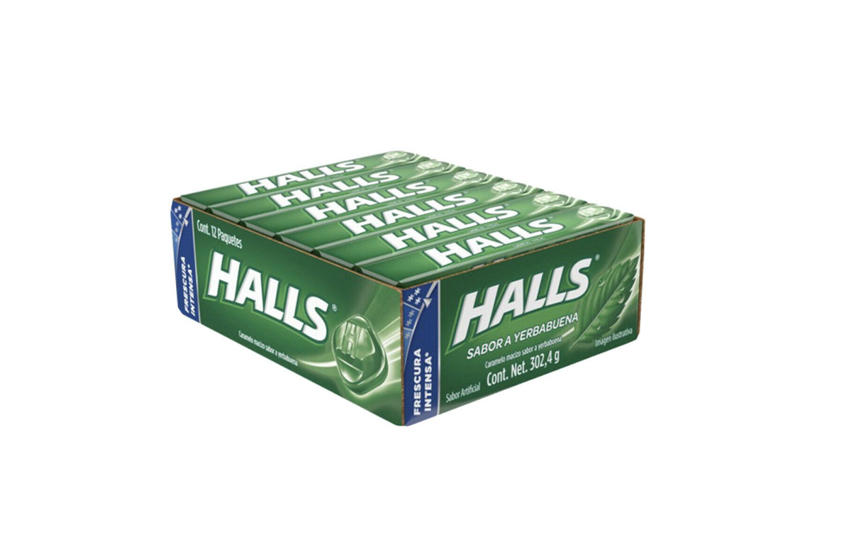 HALLS YERBA 12'S