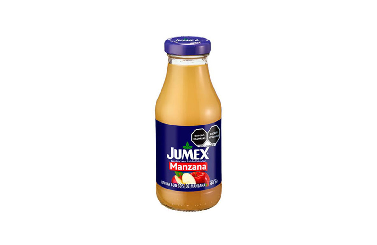 JUMEX BOTELLIN MANZANA 250 ML