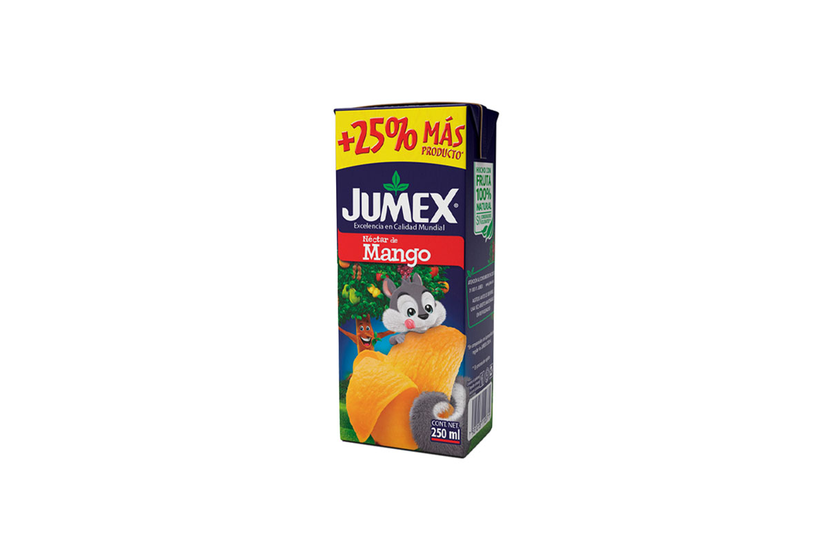 JUMEX MINI BRICK MANGO 250 ML