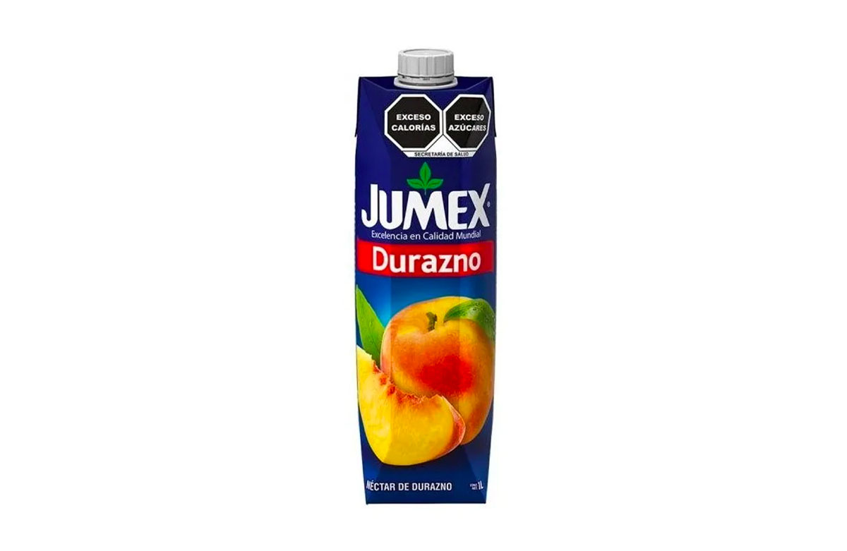 JUMEX TETRA PAK DURAZNO 1 L