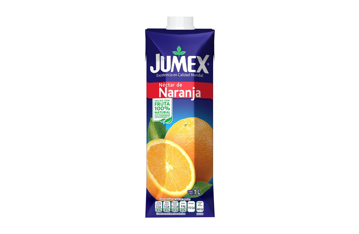 JUMEX TETRA PAK NARANJA 1 L