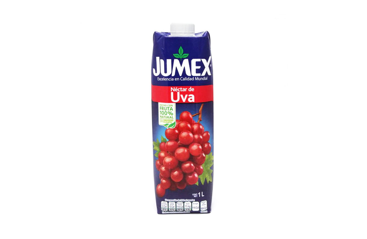 JUMEX TETRA PAK UVA 1 L