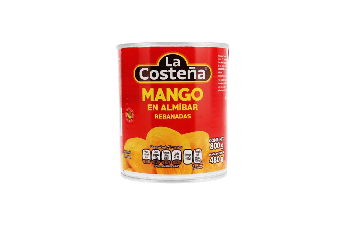 MANGO REBANADO COSTENA 800 GR