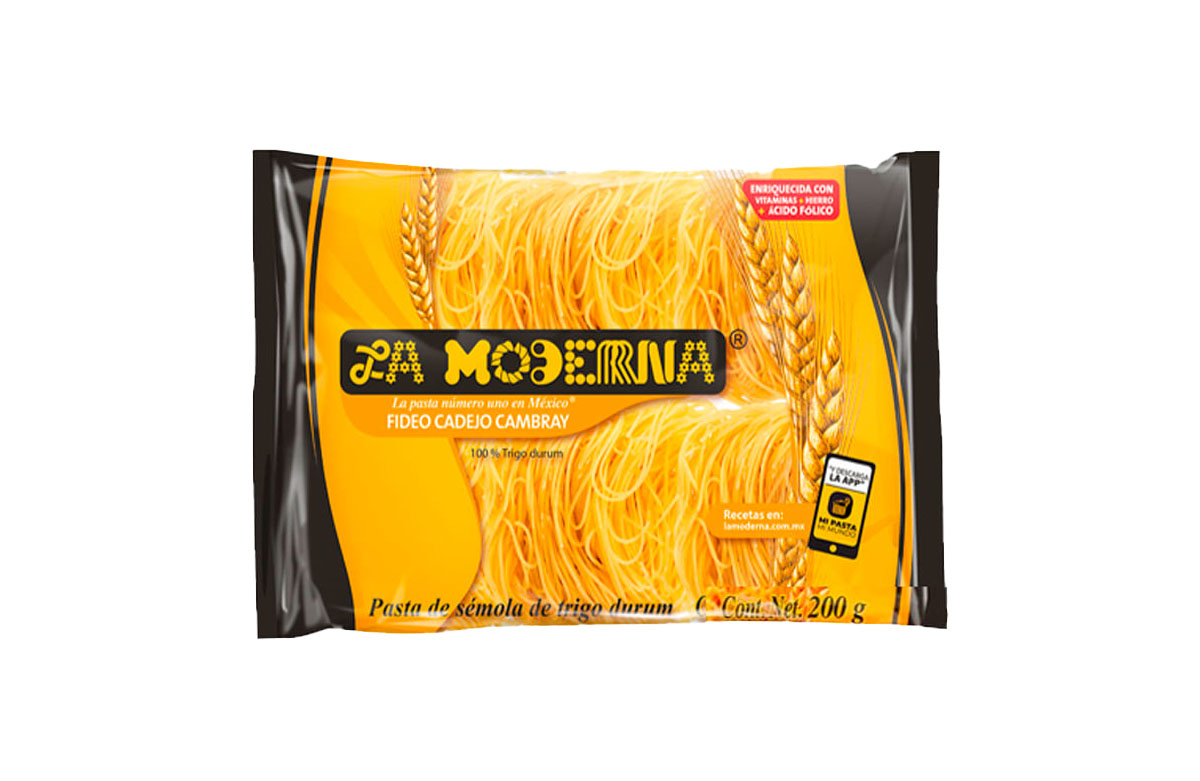 Pasta Spaguetti INTEGRAL Moderna 20 de 200 g