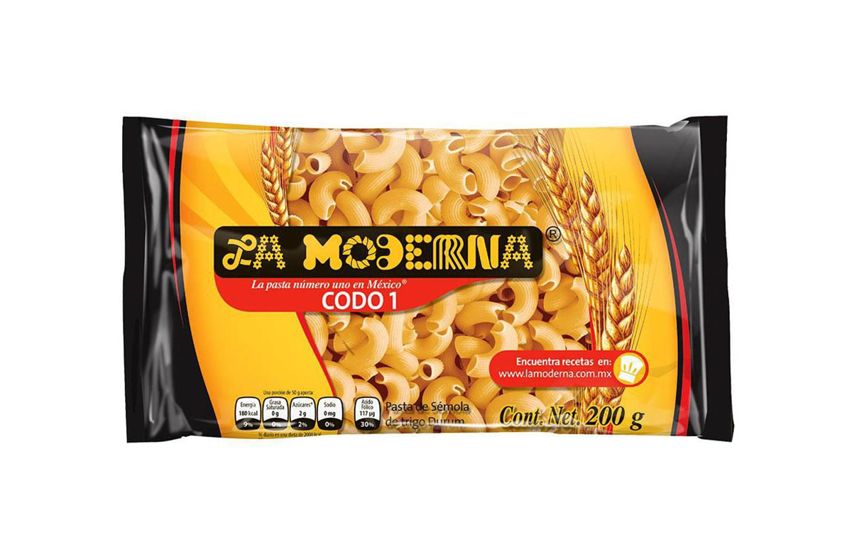 PASTA LA MODER CODO #1 200 GR