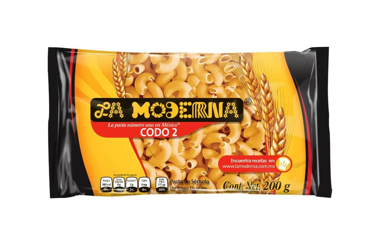 PASTA LA MODER CODO #2 200 GR