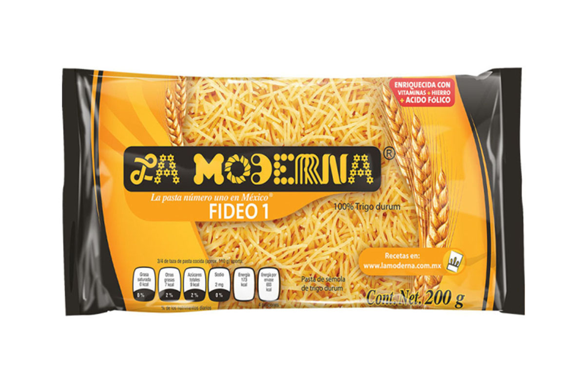 Pasta Spaguetti INTEGRAL Moderna 20 de 200 g